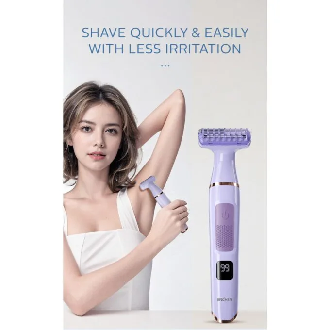 Enchen Body Hair Trimmer A1 USB-C 600mAh Black — image 4