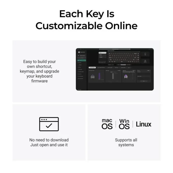 Keychron Q16 HE (Q16HW-L1) QMK Ceramic Custom Hall Effect  Keyboard RGB Lime Switch 65% US Green — image 4