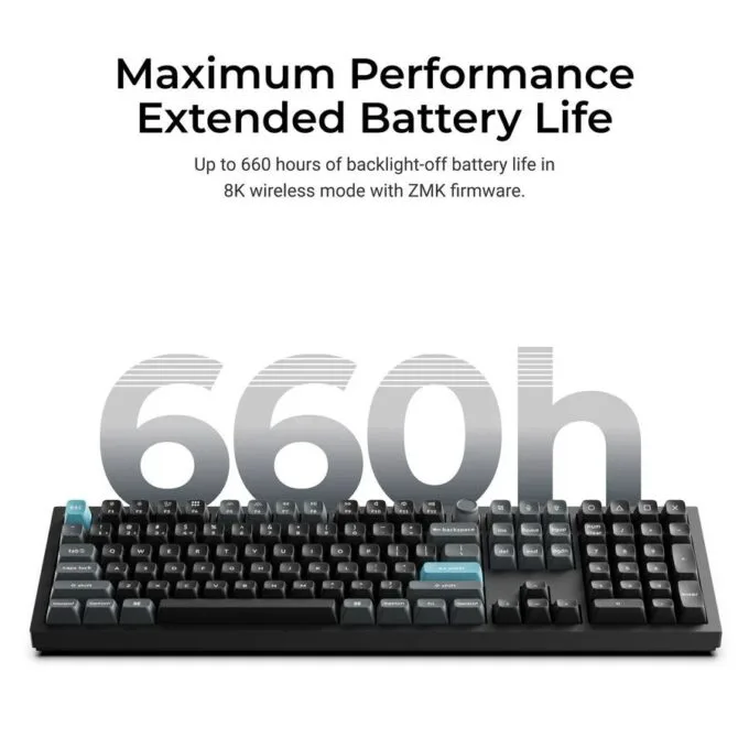 Keychron Q6 Ultra (Q6U-M3) ZMK RGB 8K Wireless Custom Mechanical Keyboard-Brown Switch 100% US — image 4