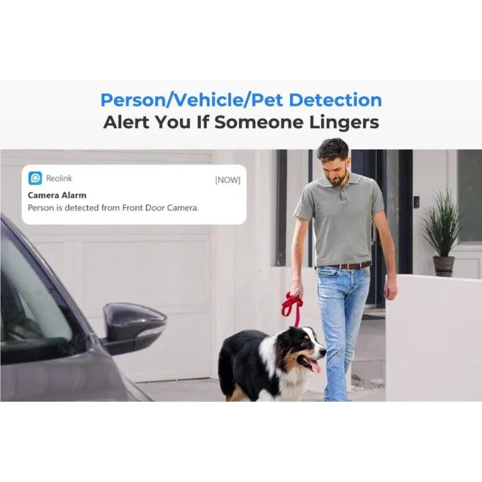 Reolink POE IP Dome Camera 8MP Varifocal With Spotlight RLC-833A (P434) — image 3