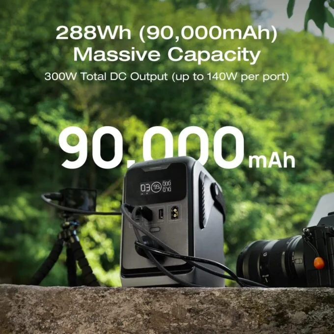 EcoFlow Trail 300 DC Portable Power Station 288WH — image 2