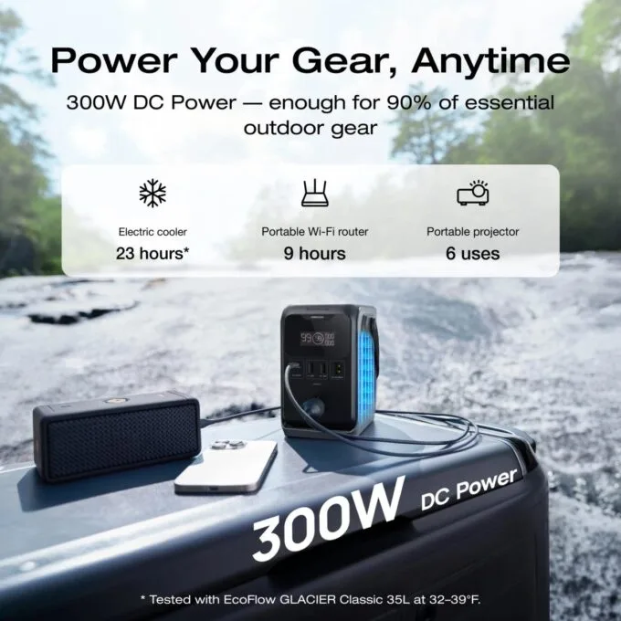 EcoFlow Trail 300 DC Portable Power Station 288WH — image 3
