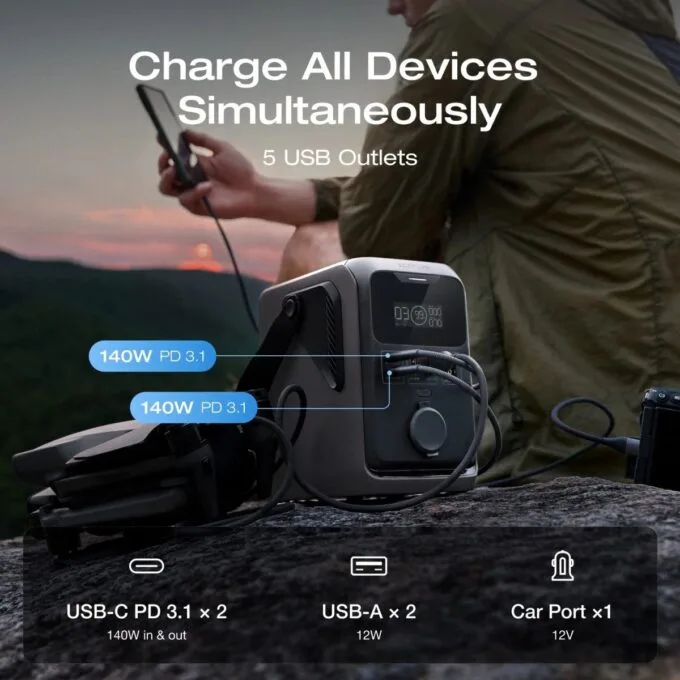 EcoFlow Trail 300 DC Portable Power Station 288WH — image 4