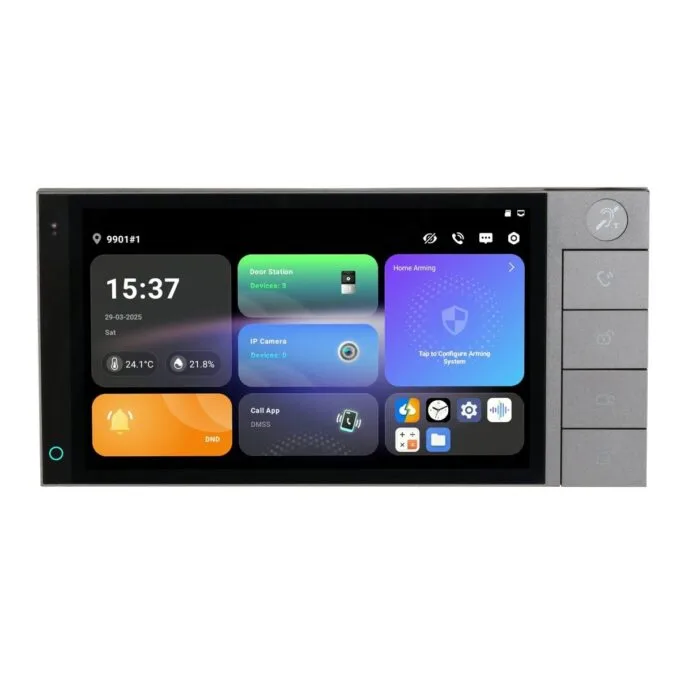 Dahua VD IP Doorphone Monitor Wireless 7'' Android/ Mechanical With Temperature-Humidity Sensor SCP3022B-IBZ — image 1