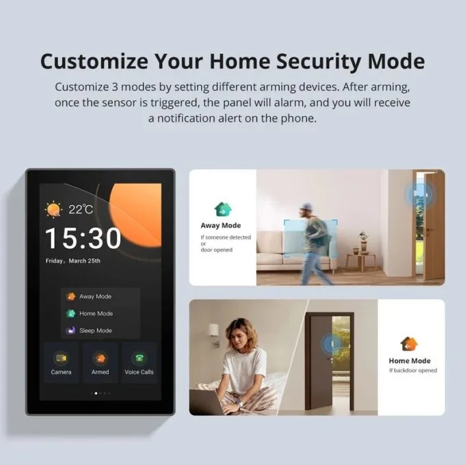 Sonoff Wifi Smart NS Panel Pro with Full Touch Display White 4.7Inch With Matter — image 6