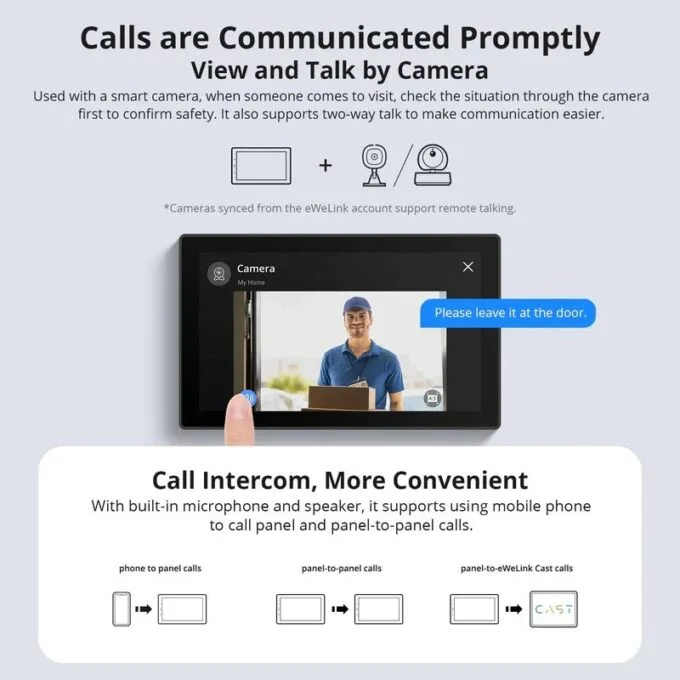Sonoff Wifi Smart NS Panel Pro with Full Touch Display White 4.7Inch With Matter — image 8