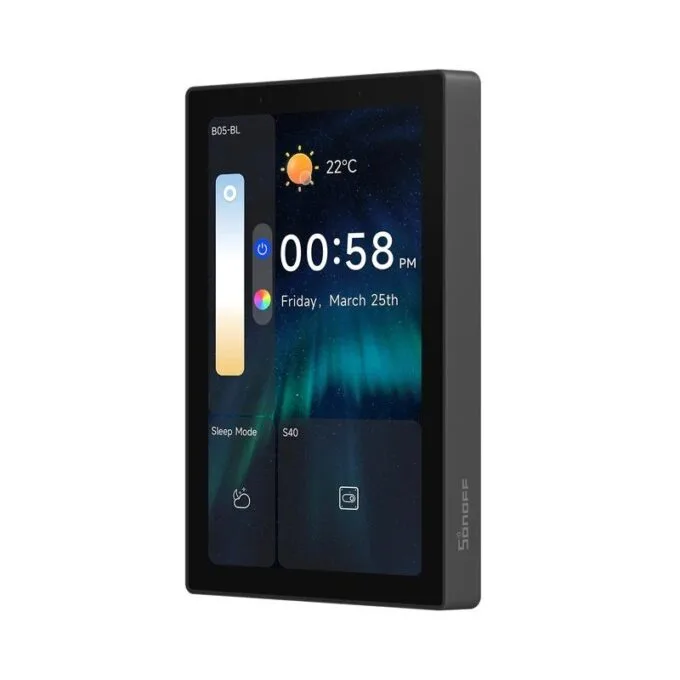 Sonoff Wifi Smart NS Panel Pro with Full Touch Display Grey 4.7Inch With Matter — image 1