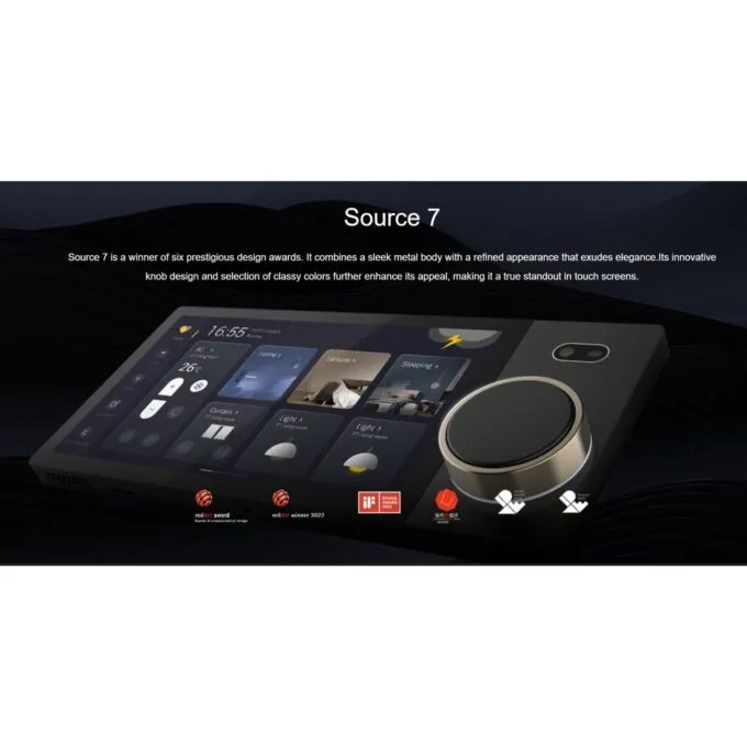 HDL Panel SOURCE 7 Touch Screen Black — image 4