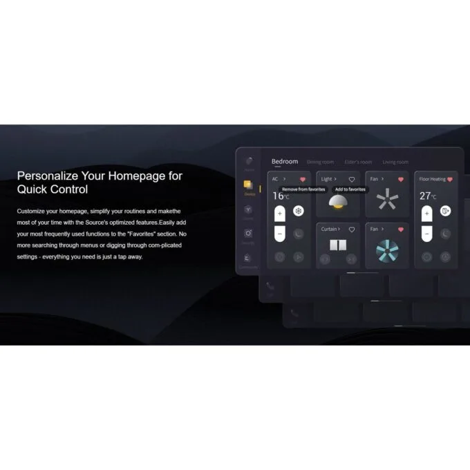 HDL Panel SOURCE 7 Touch Screen Black — image 6
