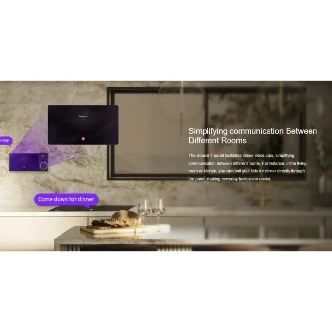 HDL Panel SOURCE 7 Touch Screen Black — image 2