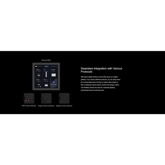 HDL Panel SOURCE Mini Panel 4" Touch Screen Black — image 8