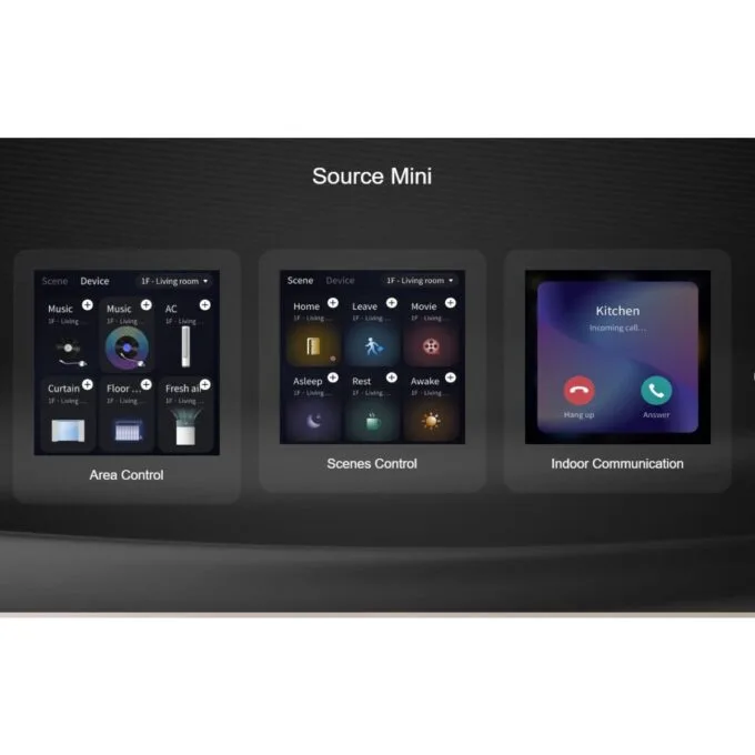 HDL Panel SOURCE Mini Panel 4" Touch Screen Black — image 9