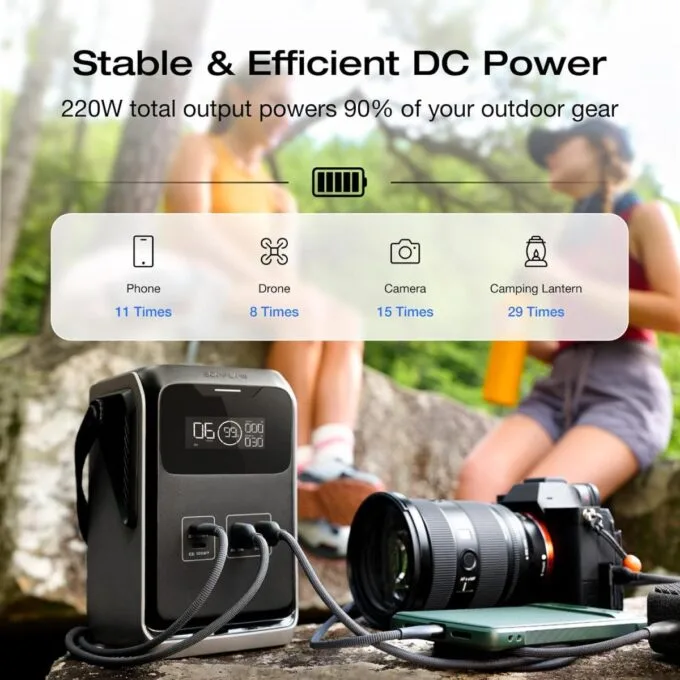 EcoFlow Trail 200 DC Portable Power Station 192WH — image 8