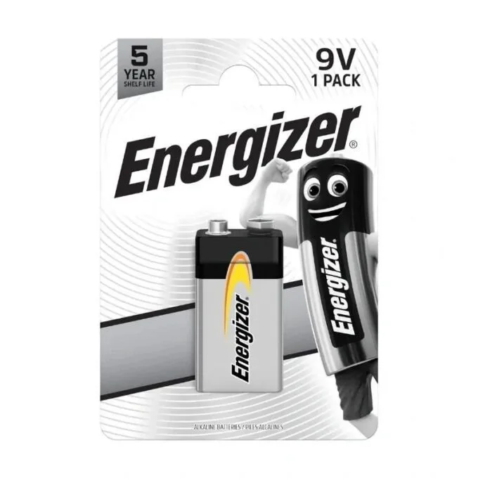 Energizer Batteries Alkaline 9V (1pc) Alkaline Everyday — image 1