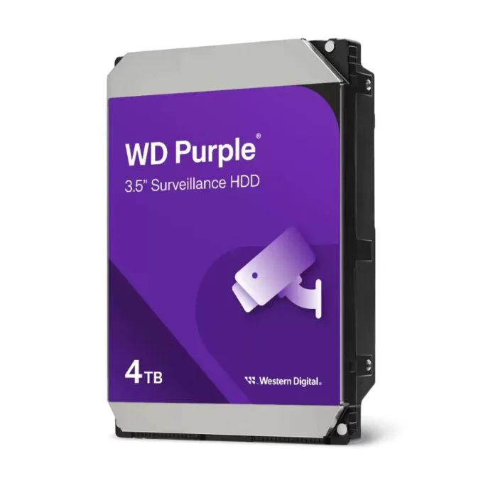 Western Digital HDD 3.5'' PURPLE CCTV 4TB WD44PURZ — image 1
