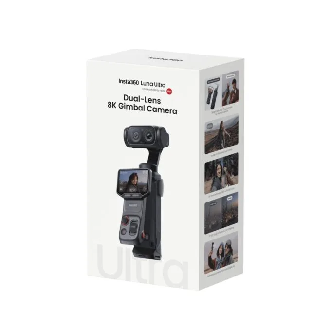 Insta360 Luna Ultra Creator Bundle Black - 1-Inch 8K Leica Sensor, Dual Lens, Triple AI Chip, OLED — image 8