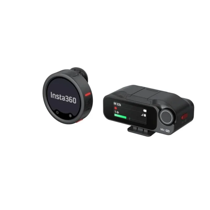 Insta360 Wireless Microphone Pro 1 TX+1 RX - 3-Mic Array, AI Noise Cancel, Custom Display — image 5