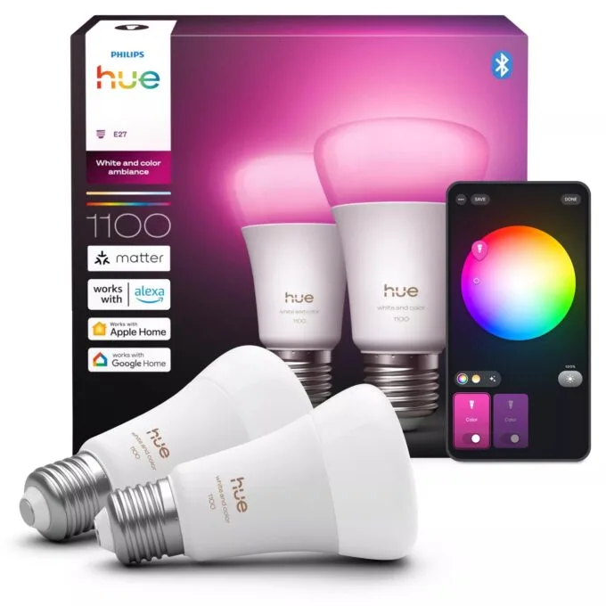 Philips Hue WCA 1100lm | A60 | E27 | 2 pcs. — image 3