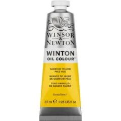 W&N WINTON OIL COLOUR 37ML TBE CADMIUM YELLOW PALE HUE