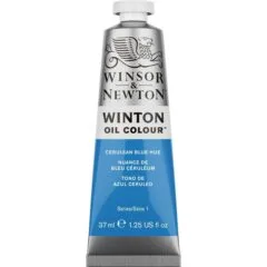 W&N WINTON OIL COLOUR 37ML TBE CERULEAN BLUE HUE