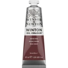 W&N WINTON OIL COLOUR 37ML TBE INDIAN RED