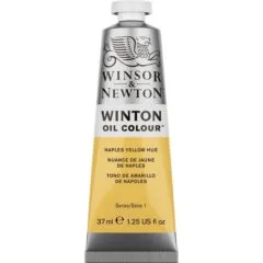 W&N WINTON OIL COLOUR 37ML TBE NAPLES YELLOW HUE