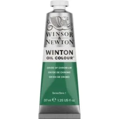 W&N WINTON OIL COLOUR 37ML TBE OXIDE OF CHROMIUM