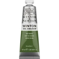 W&N WINTON OIL COLOUR 37ML TBE SAP GREEN