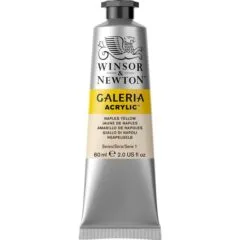W&N GALERIA ACRYLIC COLOUR 60ML TBE NAP YELLOW