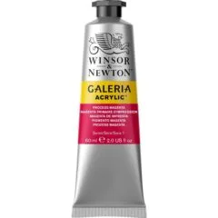 W&N GALERIA ACRYLIC COLOUR 60ML TBE PROCESS MAGENTA