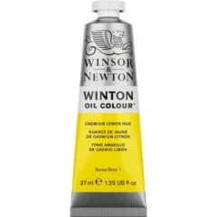 W&N WINTON OIL COLOUR 37ML TBE CADMIUM LEMON HUE