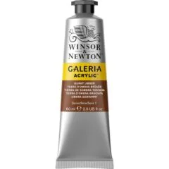 W&N GALERIA ACRYLIC COLOUR 60ML TBE BURNT UMBER