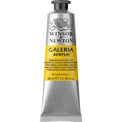W&N GALERIA ACRYLIC COLOUR 60ML TBE CADMIUM YELLOW DEEP HUE