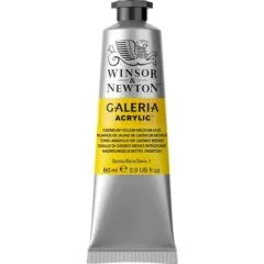 W&N GALERIA ACRYLIC COLOUR 60ML TBE CADMIUM YELLOW MED HUE