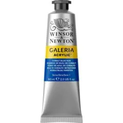W&N GALERIA ACRYLIC COLOUR 60ML TBE COBALT LIGHT BLUE HUE