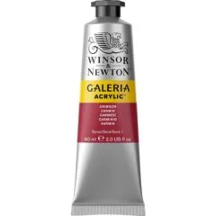 W&N GALERIA ACRYLIC COLOUR 60ML TBE CRIMSON