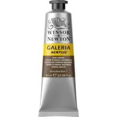 W&N GALERIA ACRYLIC COLOUR 60ML TBE RAW UMBER