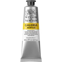 W&N GALERIA ACRYLIC COLOUR 60ML TBE MIXING WHITE