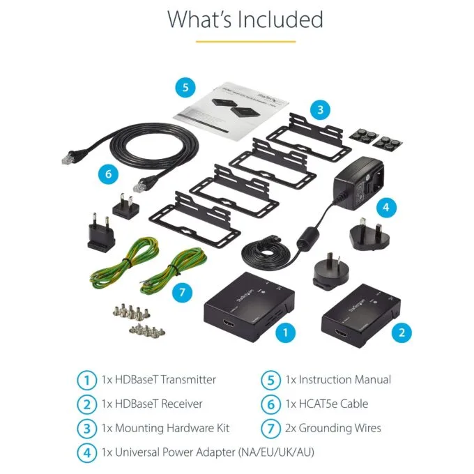 StarTech.com ST121HDBTE AV extender — image 12