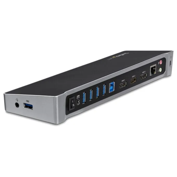 StarTech.com USB3DOCKH2DP laptop dock/port replicator — image 1