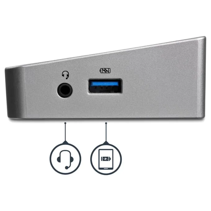 StarTech.com USB3DOCKH2DP laptop dock/port replicator — image 3