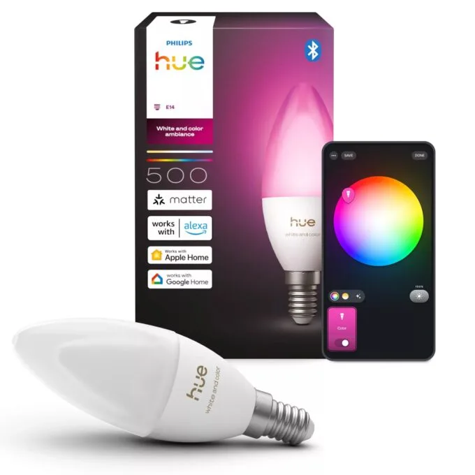 Philips Hue E14 3,7W RGBW B39 świeczka — image 3