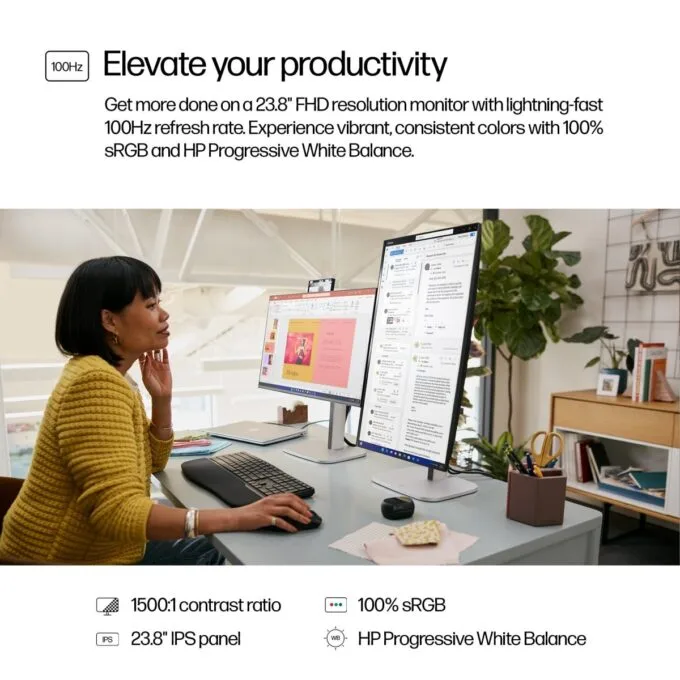 HP Series 5 Pro 23.8-inch FHD Monitor 524pf — image 6