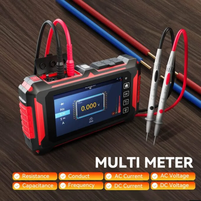 Noyafa Fiber & Network Tester with 150km OTDR, Full-protocol Network Analysis, PoE Testing, Ethernet Cable Verification, Multimeter NF-8607 — image 11