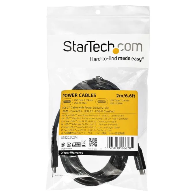 StarTech.com USB2C5C2M USB cable — image 5
