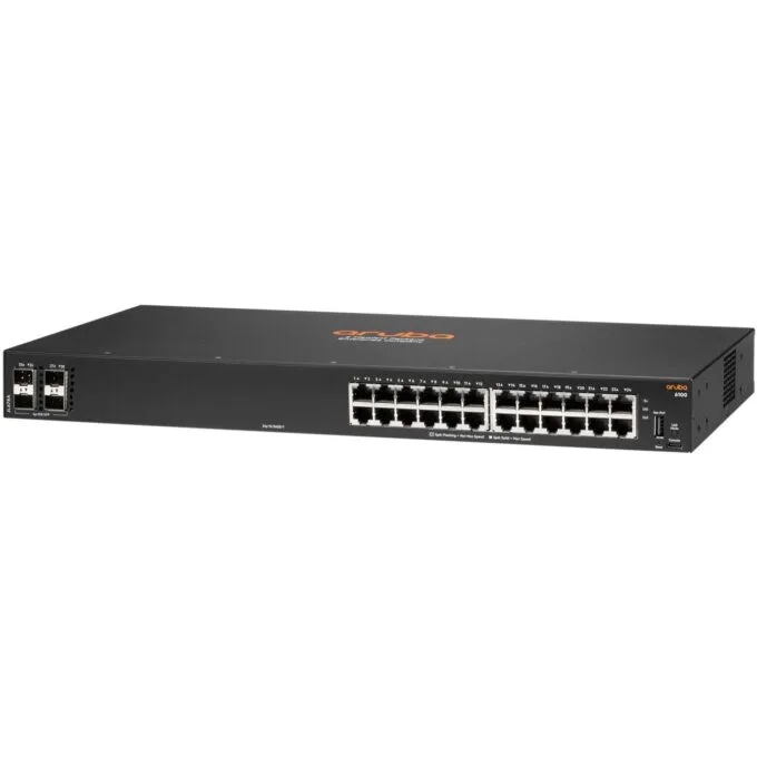 HPE Aruba Networking CX 6100 24G 4SFP+ Switch — image 2