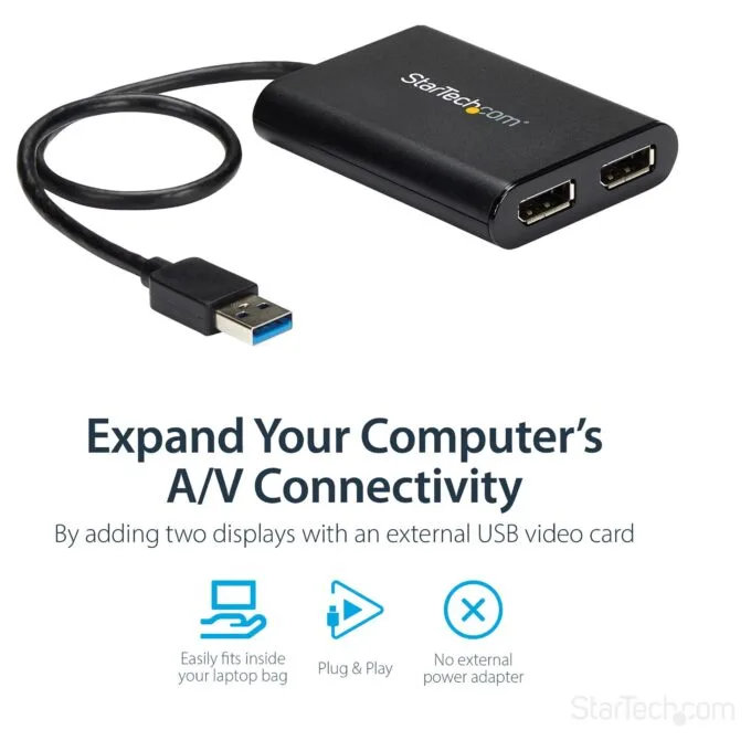 StarTech.com USB32DP24K60 USB graphics adapter — image 9