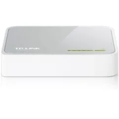Switch TP-Link TL-SF1005D, 5-Port RJ45 10/100Mbps desktop switch, Fanless, Auto Negotiation/Auto MDI/MDIX, Plastic case