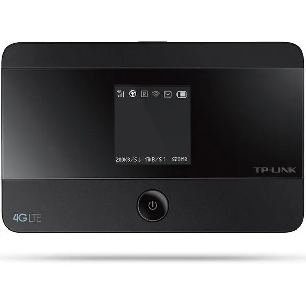 TP-Link 4G LTE Advanced Mobile WiFi, Internal 4G Modem, SIM card slot, 1.4 inch TFT screen display, 2550mAH rechargeable battery, micro SD card slot, LTE-FDD/DC-HSPA+/GSM, 300Mbps 2.4GHz/5GHz selectable Dual Band WiFi — image 1