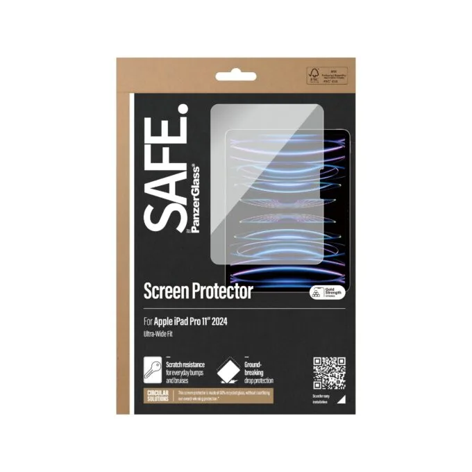 SAFE tempered glass by PanzerGlassUltra-Wide Fit for iPad Pro 11" (2024) — image 3